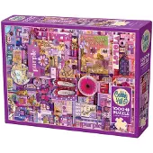 Carletto Deutschland Violet 1000 Teile