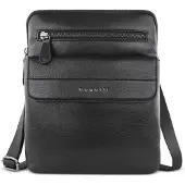 Bugatti Schultertasche Umhängetasche Nome Shoulder Bag Black schwarz