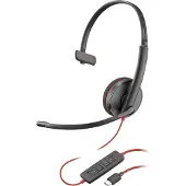 HP Poly Poly Blackwire 3210 - 3200 Series - Headset - On-Ear - kabelgebunden - USB-C