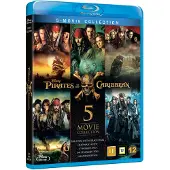 Disney live action Pirates of the Caribbean 5-Movie Collection (Blu-ray)