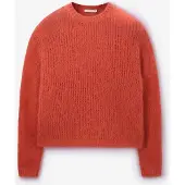 Sissy-Boy Mohair-Pullover - Hellrot | Größe: L-XL