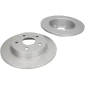 Delphi Bremsscheiben BG5052C hinten, voll, 2 Stück