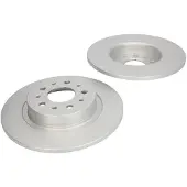 Delphi Bremsscheiben BG4822C hinten, voll, 2 Stück