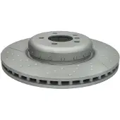 Bosch Bremsscheibe 0 986 479 E10 vorne, belüftet, geschlitzt, hochkarbonisiert, 1 Stück