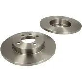 Delphi Bremsscheiben BG2454, Vorne, voll, 2 Stück