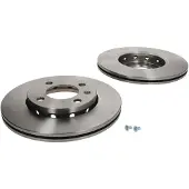 Delphi Bremsscheiben BG2982, Vorne, belüftet, 2 Stück