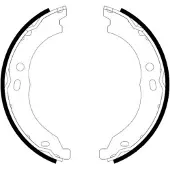 Textar Bremsbackensatz, Feststellbremse 91066700 für FIAT PEUGEOT CITROËN