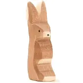 Ostheimer Hase Ohr hoch - Holzfigur