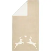 Cawö Duschtuch Alpenchic Edition Deer Natur