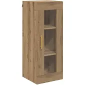 vidaXL Wandschrank Artisan-Eiche 34,5 x 34 x 90 cm