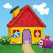 Amscan 16 Servietten Blue's Clues 33 x 33 cm