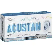 Keine Eigenmarke Acustan Nahrungsergänzungsmittel für das Ohr, Kapseln mit Ginkgo biloba, Magnesiumcitrat, L-Arginin, B-Vitamine, 30 Kapseln, 16,66g