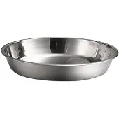 OEM Edelstahl-Rundteller 27,5cm robust