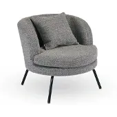 Stern Ära NOA Lounge-Sessel Aluminium/Stoffbezug inkl. Kissen