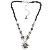 Allgäu Rebell Kette mit Anhänger "Milla" mit Glassteinen