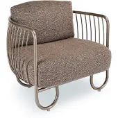 Stern Ära ILA Lounge-Sessel Aluminium/Stoffbezug inkl. Kissenset