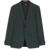 BOSS Slim-Fit Sakko aus gemusterter Stretch-Wolle Grösse 106