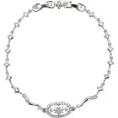 Faina Women Link Bracelet in Silver | Gr.: onesize