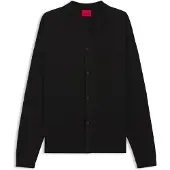 HUGO San Jordan 10276192 Red Pullover Mit V-ausschnitt