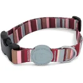 Morsö Halsband Hond Gerecycled Skyline Rood / Roze