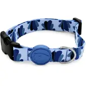 Morsö Halsband Hond Gerecycled Splash Blauw