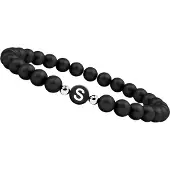 GOOD.designs Perlenarmband in Schwarz | Gr.: onesize