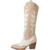 Smile Favorites Cowboylaarzen suedine Wit hoog