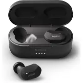Belkin In-Ear Bluetooth Kopfhörer, SOUNDFORM True Wireless mit Ladehülle, schwarz, Kabellos, Musik, Kopfhörer, Schwarz