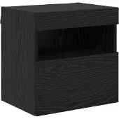 vidaXL TV-Wandschrank 40 x 30 x 40 cm Schwarz Eichen-Optik