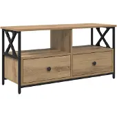 vidaXL TV-Schränk 90 x 33 x 45 cm Artisan-Eiche