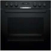Bosch HEB517BB4 + NIF645CB5E, Zonen-Induktionskochfeld, 4 Zone(n), Glaskeramik, Schwarz, Berührung, 58,3 cm