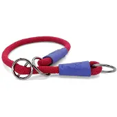 Morsø Half Slip Halsband Hond Regular Rope Gerecycled Red Velvet Rood