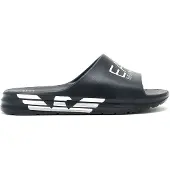 EA7 für Herren. 7X000356_AF18618 Flip-Flops Crusher Distance schwarz (42), Wohnung, Keine, Strandbekleidung
