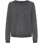 Vero Moda Rundhalspullover "VMDOFFYSHINE LS O-NECK BLOUSE REP NOOS"