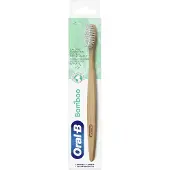 Oral-B Bambus Zahnbürste – Weiß
