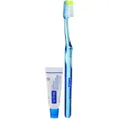 Vitis Sensitive Kit - Zahnbürste + Mini Zahnpasta 15 ml