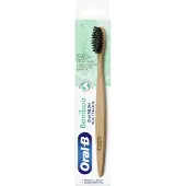Oral-B Bambus Holzkohle Zahnbürste – Schwarz