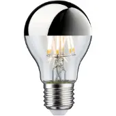 Flos Leuchtmittel LED 10W Kopfverspiegelt 2700K E27 - Greenplux , dimmbar, Transparent, Glas