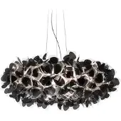 Slamp Design Hängelampe Clizia Mama Non Mama, dimmbar, schwarz, für Wohn- / Esszimmer, Kunststoff, Design, Pendelleuchte