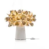 Slamp Clizia Tischleuchte-Mama Non Mama Gold/Weiß
