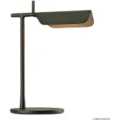 Flos Tab T LED-Tischleuchte-Dunkelgrün-mit LED (2700K)