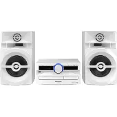 Panasonic SC-UX100, Home-Audio-Minisystem, Weiß, 300 W, 2-Wege, 13 cm, 5 cm