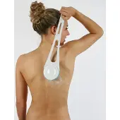Hydas Rücken-Cremer mit teilbarem Griff : Weiß/Mint Farbe: Weiß/Mint