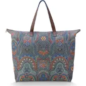 Pip studio Reisetasche Schultertasche Tilda Tote Bag Jabali Blue blau
