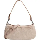 Coccinelle Merveille Synthetic Fur Mini Bag