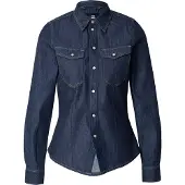 G-Star Kick Slim Hemd - Dunkelblau - Damen - XS