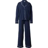 Tommy Hilfiger Pyjama UW0UW06142 Dunkelblau Relaxed Fit