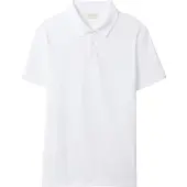 Calvin Klein Bianco Baumwolle Herren Poloshirt