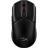 HyperX Pulsefire Haste 2 – Wireless-Gaming-Maus (Schwarz), Beidhändig, Optisch, RF Wireless + Bluetooth + USB Type-A, 26000 DPI, Schwarz