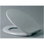Hamberger Sanitary WC-Sitz Pool-Aktiv mit Edelstahl-FastFixmutter B0302Y wei